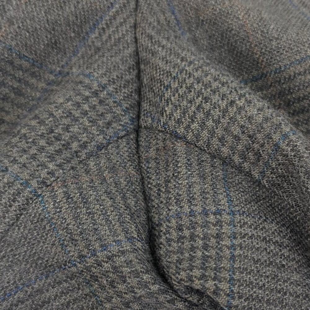 EUC Landon's Pleated Gray Wool Dress Pants Mens 35.5 x 28.5 Pockets Dry Clean - Picture 7 of 11
